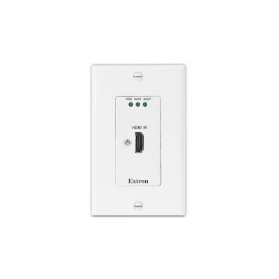 Extron XTP Transmitter for HDMI - Decorator-Style Wallplate - White
