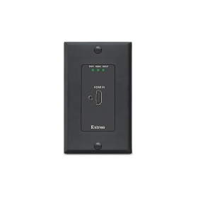 Extron XTP Transmitter for HDMI - Decorator-Style Wallplate - Black
