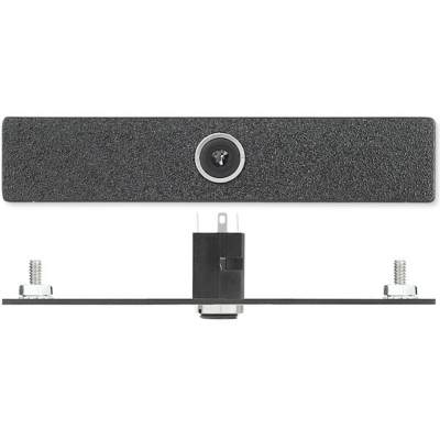 Extron Single Space AAP - Black: One 3.5 mm Stereo Mini Jack