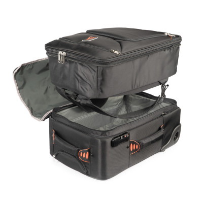 E-IMAGE Transformer rolling camera bag(2 in 1)Large Size