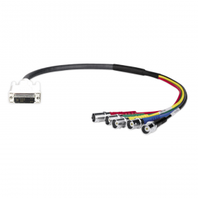 Extron DVI to 5-BNC Adapter Cable: DVI-A M to Five BNC F - 6" (15 cm)