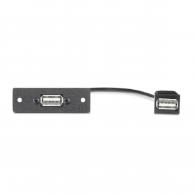 Extron One USB 2.0 Type-A F to F on Pigtail -  Black