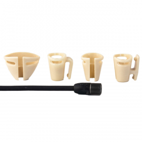 Hide a mic boîte de 4 supports blanc Sennheiser MKE2