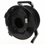 Touret de cable audio professionnel XLR M/F 50 metres