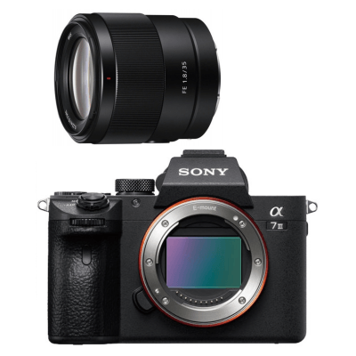 Sony Pack Alpha 7 Mark III Hybride 24 Mpx + Objectif FE 35 mm f/1.8