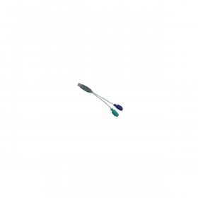 Neklan Adaptateur USB A M type A vers 2xPS/2 F - 0 2 m