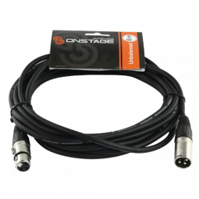 Neklan Câvle XLR mâle/femelle Micro/ligne symétrique - 6 m