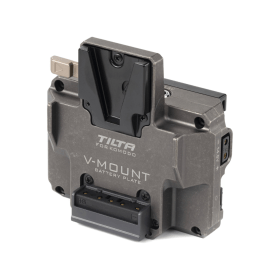 Tilta Adaptateur Dual Canon BP vers V Mount, plaque batterie Red gris