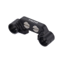 Tilta Double Fixation De Support De Canne De 15 Mm - Noir
