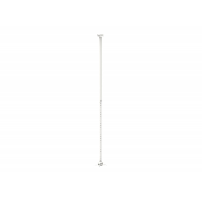 UPTEC Support plafond télescopique blanc 158-300cm pour VP 10Kg max
