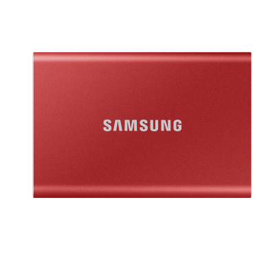 Samsung SSD EXT T7 1To Rouge Métallique USB 3.2 Gen 2
