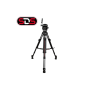 Cartoni Trépied vidéo fluide 0-22kg (78-163cm aluminium Bol 100mm SDS