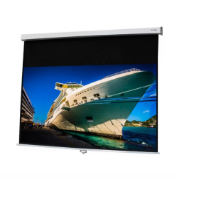 Kimex Ecran de projection manuel 2,20x1,24m 16:9