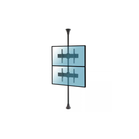 Kimex Support sol-plafond pour 2 écrans TV 32" - 75"