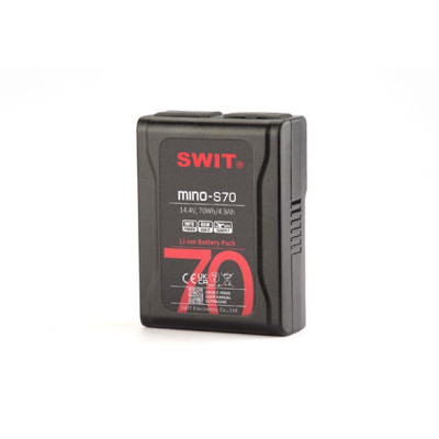 Swit MINO-S70 Batterie Pocket V-Mount 70Wh 8A D-Tap et USB-A et USB-C