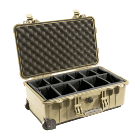 Pelicase Valise PC1510 Desert Tan Avec Mousse