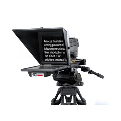 Autocue Téléprompteur Master Series 20" + Large Wide Angle / Hood + Long Rods