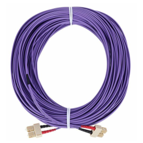 Pro snake LWL MADI SC Duplex OM4 Câble SC duplex 50m