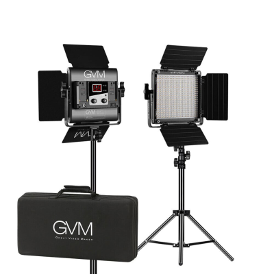 GVM 560AS Kit de 2 Panneaux LED Bicolores 