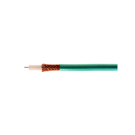 Câble vidéo vert 75 ohms D 6mm