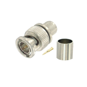 Conn BNC M à sertir 50 ohms D 5mm