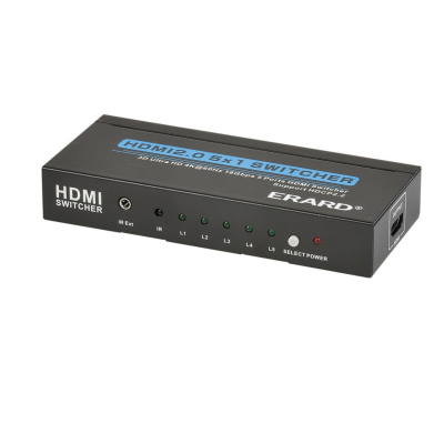 Selecteur HDMI 5 vers 1 UHD 4K 60ips HDR 4:4:4