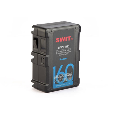 SWIT BIVO-160 160Wh Battery with 14V/28V B-Mount, 16V D-taps, OLED