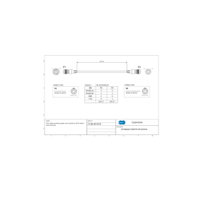 Cyanview Câble 20 cm pour caméras IO Industries