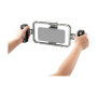 Smallrig 4121 Kit vidéo Cage universelle smartphone + 2 poignées