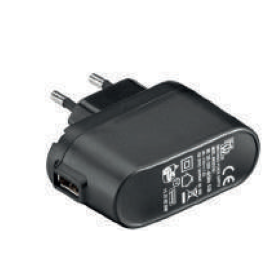 Neklan Chargeur secteur USB - 1000mA - Noir
