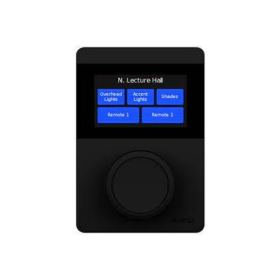 Biamp Pavé de commande tactile avec bouton, noir