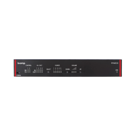 Biamp Pré-ampli/mixeurr stéréo avec 4 inputs, 1/2 RU
