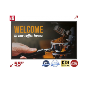 NEC Ecran 55" UHD, 500cd/m2, 24/7, 10 touch points