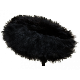 Cinela PIANISSIMO Long Pile Fur , Full black