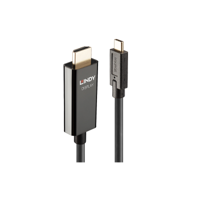 Lindy Câble adaptateur USB Type C vers HDMI 4K60 avec HDR, 10m