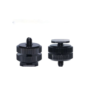 E-Image Quick locking adapter with hot shoe & 1/4" screw