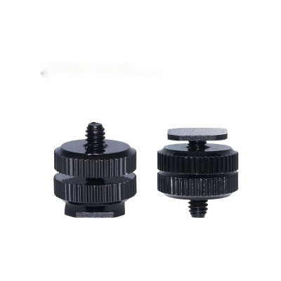 E-Image Quick locking adapter with hot shoe & 1/4" screw