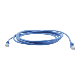 Kramer Slim Patch Cord CAT6A S/FTP 4PX26AWG 500MHz LSHF ,Blue, 0.3m