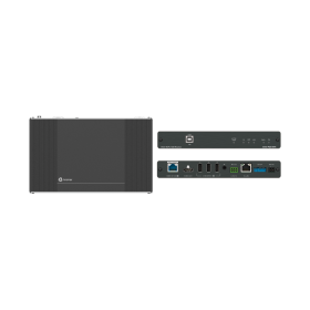 Kramer 100m Rx Extender: AV + USB + GE + 2-Way PoE + HDMI out.