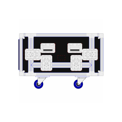 Martin Audio Flightcase pour 4x WPM