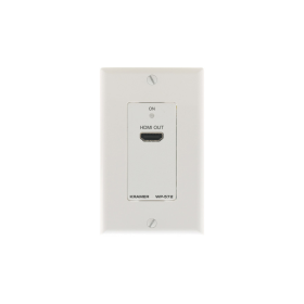 Kramer Wall Plate Receiver DGKat to HDMI Euro
