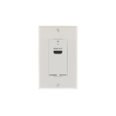 Kramer Wall Plate Receiver DGKat to HDMI Euro