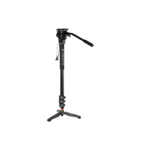 E-Image Aluminum Tripod with 610FH Fluid Head