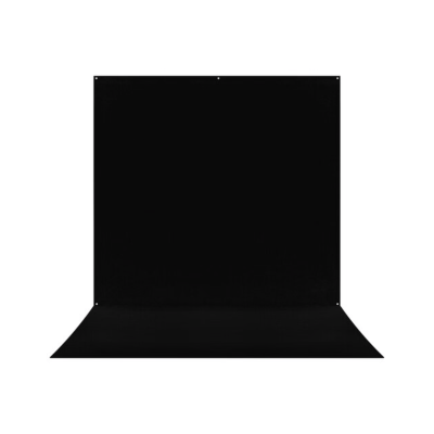 WESTCOTT X-Drop Pro Fond stretch cyclo Noir Intense - 2,40 x 3,90 m