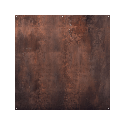 WESTCOTT X-Drop Pro Fond Tissu - Copper Wall - 2,40 x 2,40 m