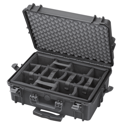 Panaro Valise Mousse en cubes 60 mm pour boîtier max540h190 et h245 gris