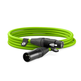 Rode XLR3M-B Câble XLR haut de gamme de 3 mètres - vert