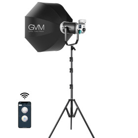 GVM Projecteur LED avec Softbox SD200D 