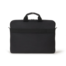 DICOTA Sacoche Ecologique SLIM + BASE Noir Pour PC Portable 13-15.6