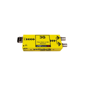 Lynx Récepteur Fibre 3Gbit vers SDI double sorties SDI Fibre SC